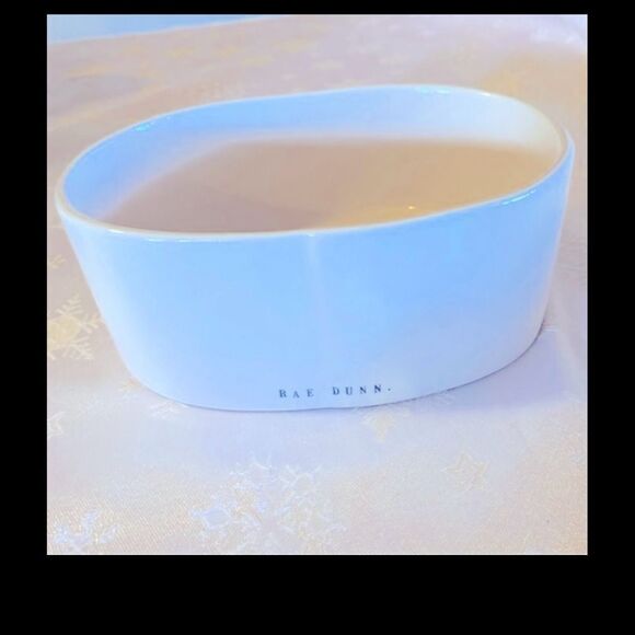 Rae Dunn Namaste Oval Trinket/Planter Bowl not for cooking formerly candle bowl - Picture 5 of 5